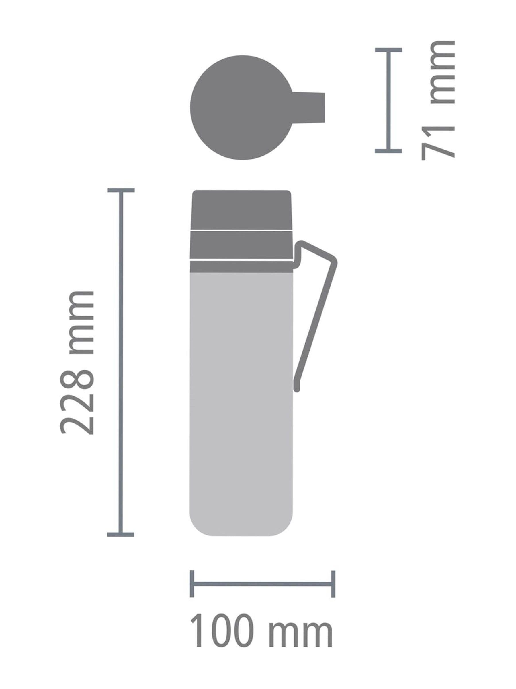 Brabantia insulated flask soft beige 500ml, imported from the UK