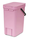 Brabantia Sort & Go Bin lilac pink 12 litre - British product