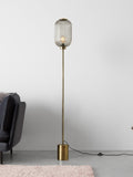 MADE.COM Grey Briz floor lamp, imported from the UK