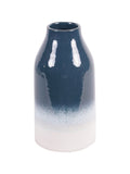 Laura Ashley Blue Laneham stoneware vase, UK version