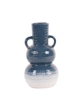 Laura Ashley Blue Laneham stoneware vase, UK version