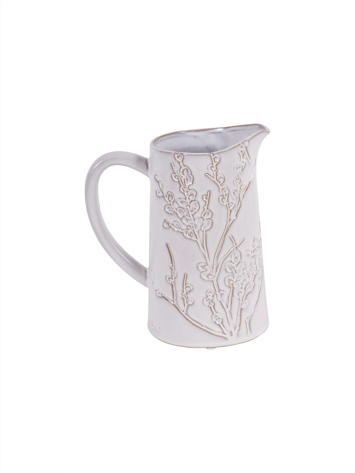 Laura Ashley Pussywillow Antique White Stoneware Jug Large