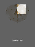 White Aurora glass shade spare part for K92683 and B51712, UK version