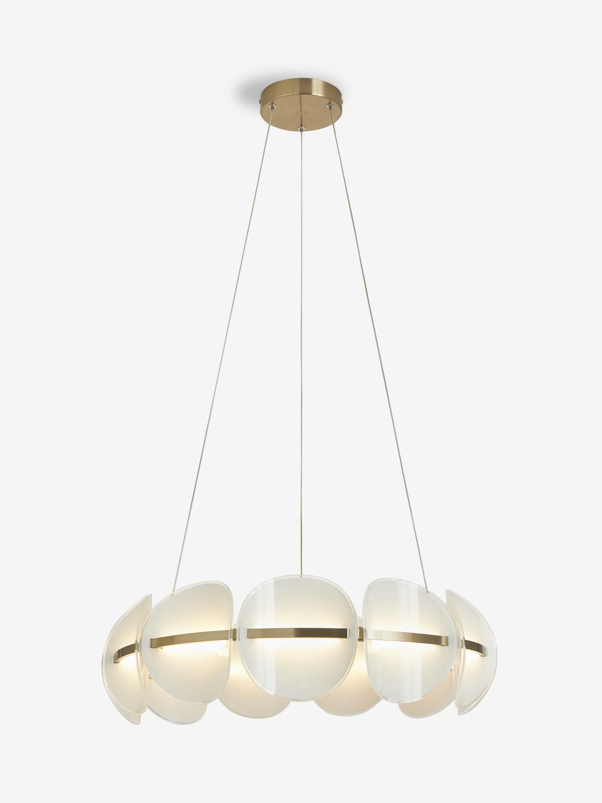 Naya chandelier white glass spare part 956379, UK version