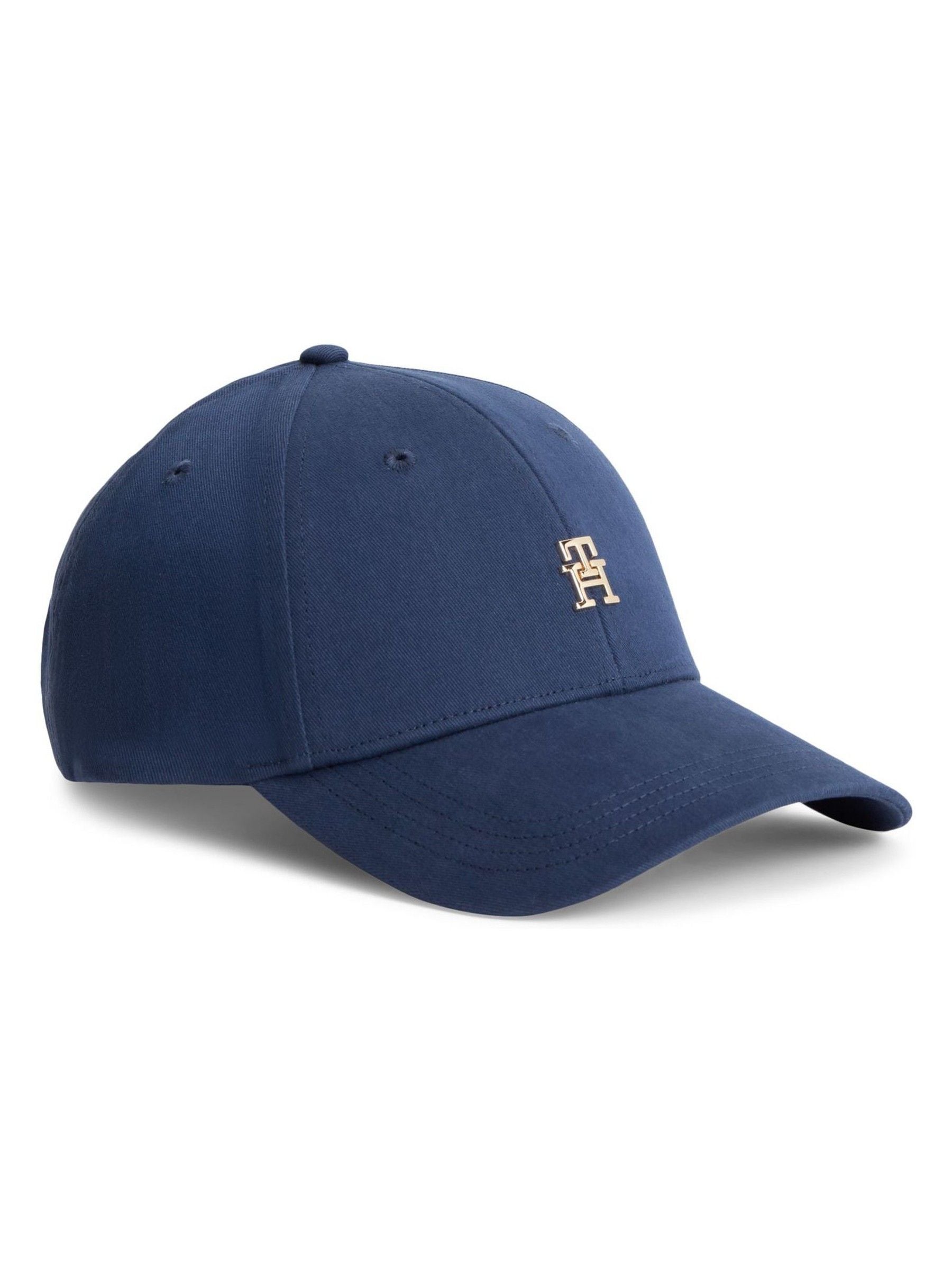 Tommy Hilfiger Blue Monogram Twill Baseball Cap