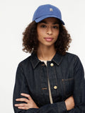 Tommy Hilfiger Blue Monogram Twill Baseball Cap