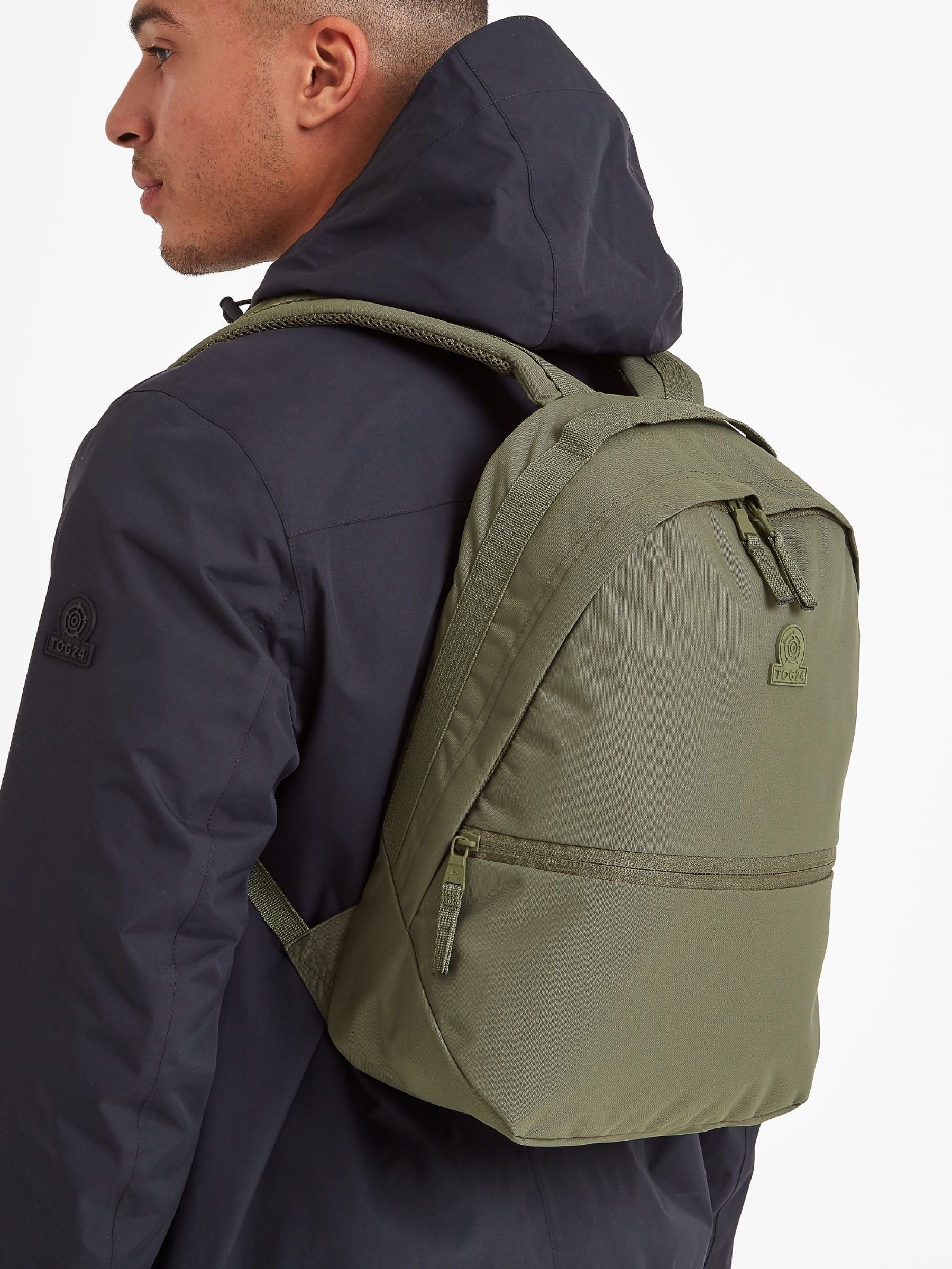 Tog24 green backpack 14L, imported from the UK