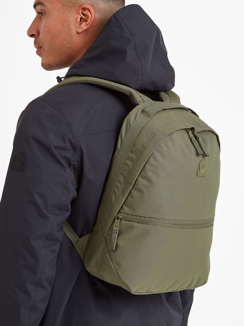 Tog24 green backpack 14L, imported from the UK