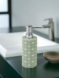 Showerdrape Mosaica set of 4 Pistachio Bathroom Accessories (British brand)