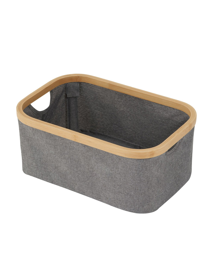 Showerdrape grey Cotswold storage basket - British product