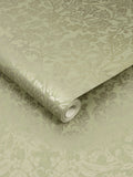 Graham & Brown Sage Hartley Damask wallpaper 10m roll (British brand)