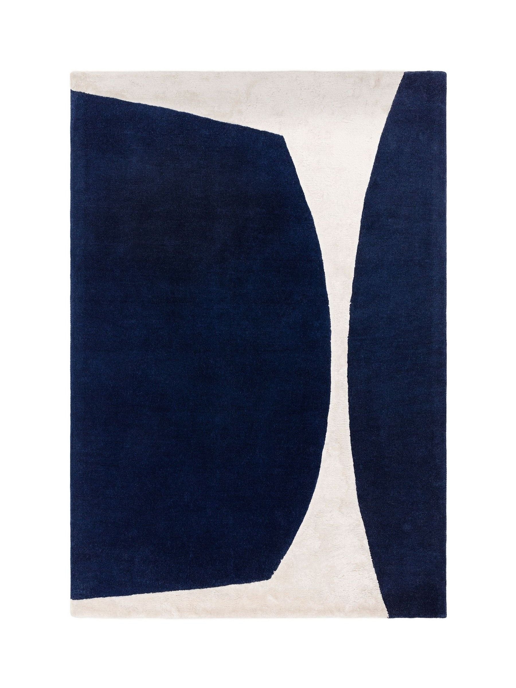 Asiatic Rugs Indigo Matrix Signature rug, imported from the UK