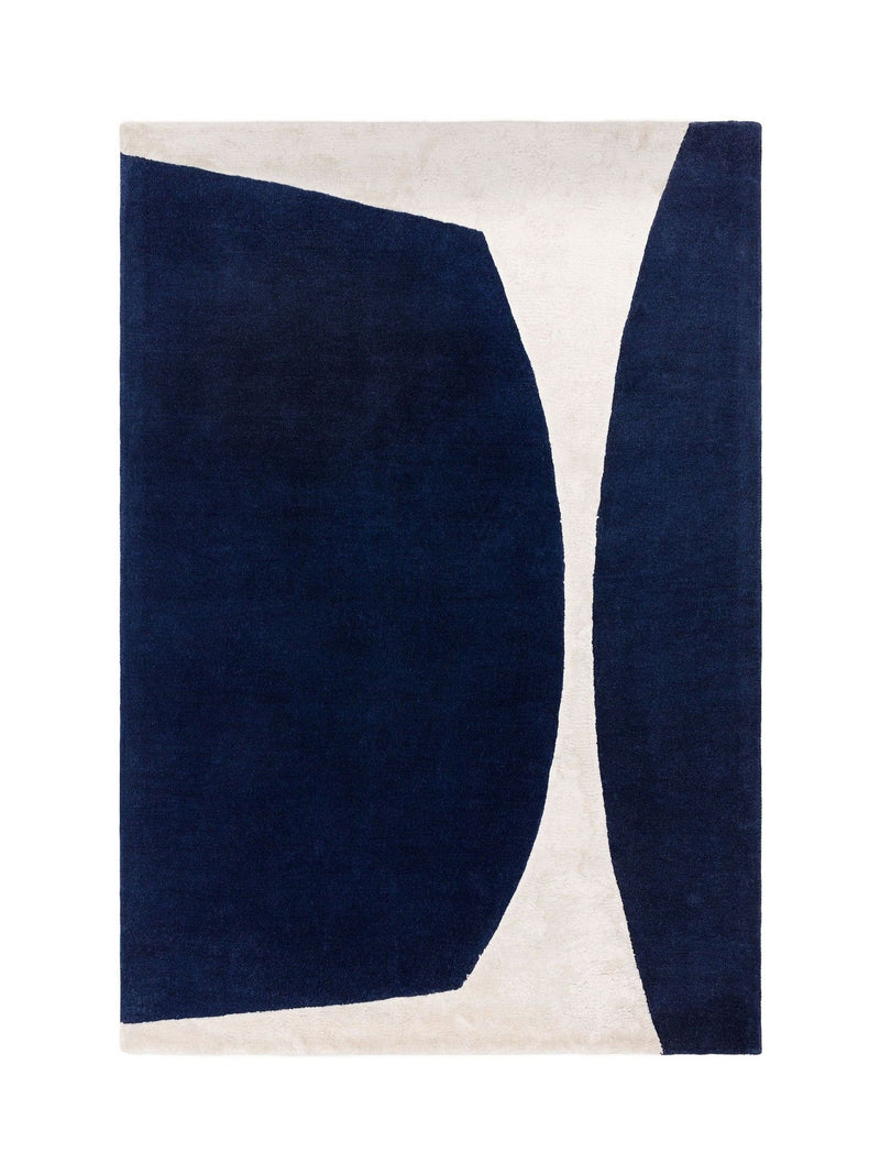 Asiatic Rugs Indigo Matrix Signature rug, imported from the UK
