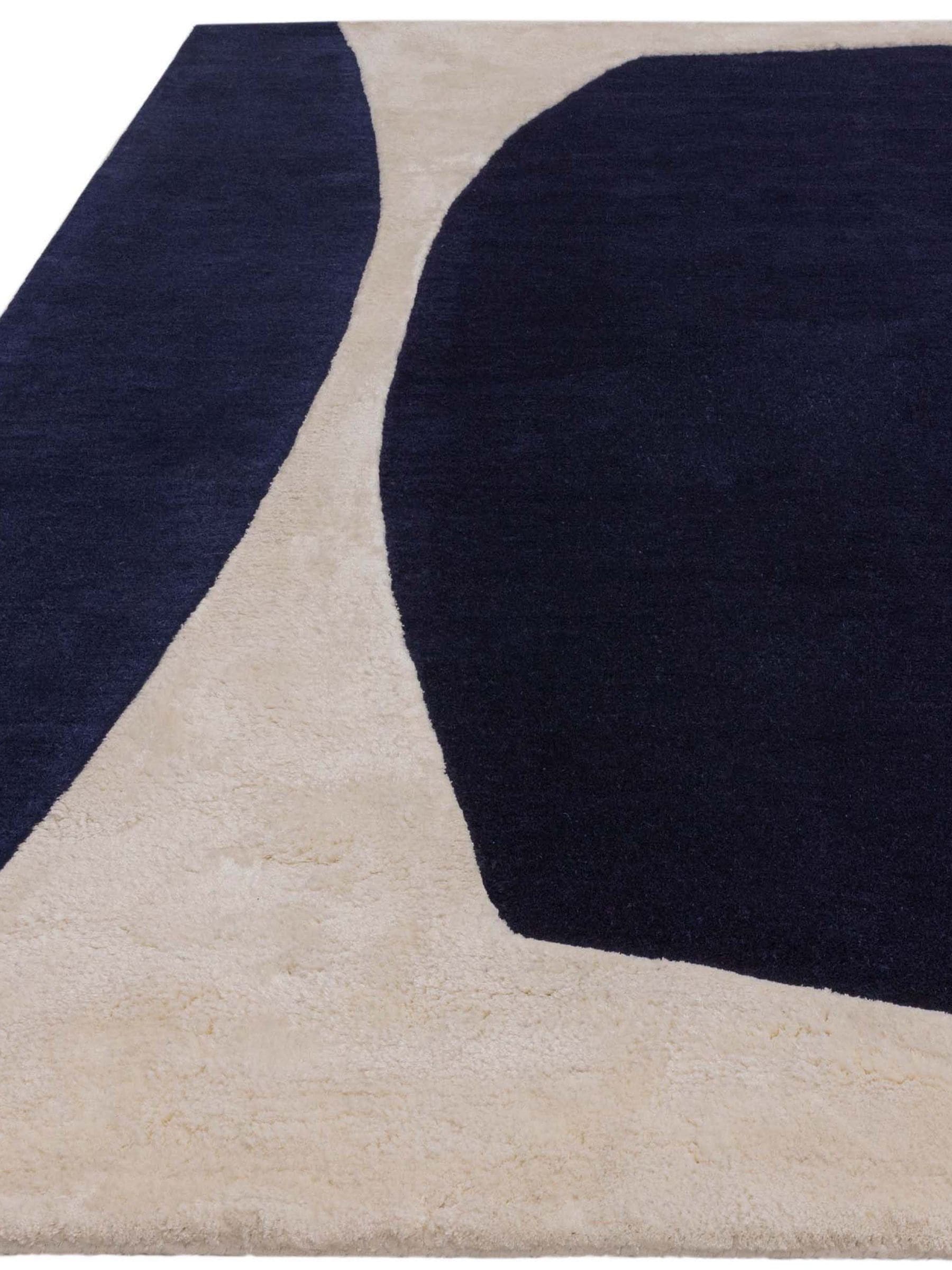Asiatic Rugs Indigo Matrix Signature rug, imported from the UK