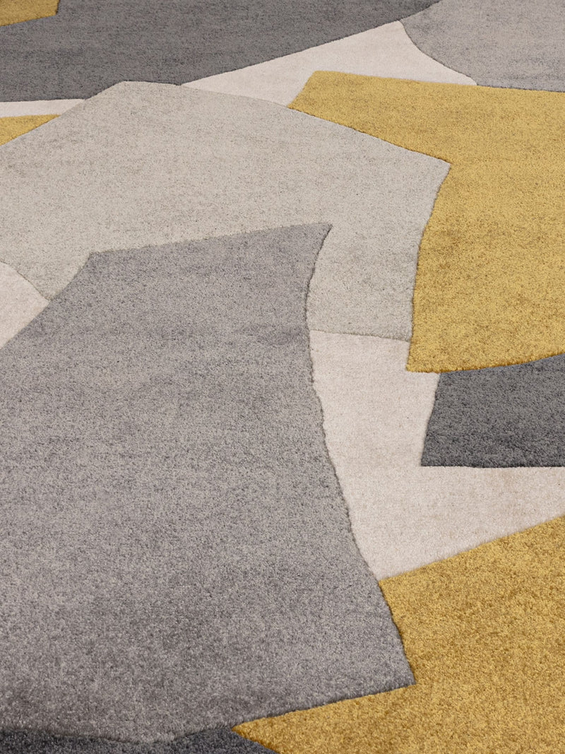 Asiatic Rugs Ochre Romy Element rug, imported from the UK