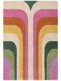 Asiatic Rugs pink Romy retro rug, imported from the UK