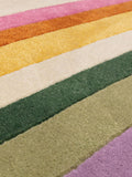 Asiatic Rugs pink Romy retro rug, imported from the UK