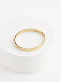 Silver Tone Waterproof Stainless Steel Bangle