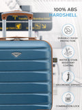 Flight Knight blue underseat carry on luggage (British brand)
