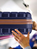 Flight Knight blue cabin suitcase 55x35x20 cm, UK version