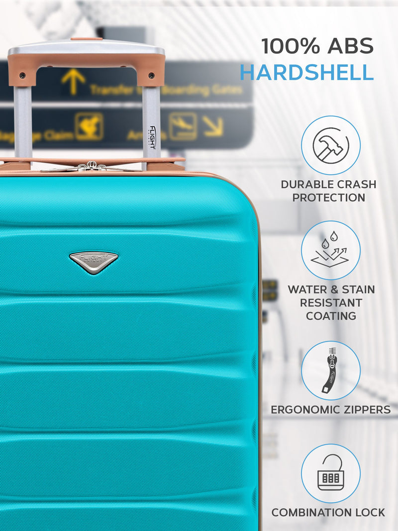 Flight Knight blue cabin carry-on case, UK version