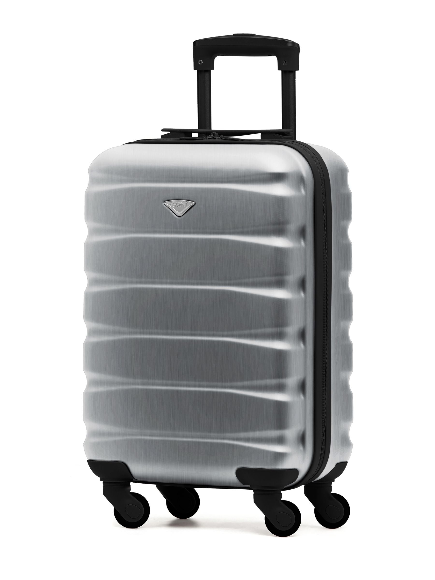 Flight Knight silver ABS cabin carry-on case - British product