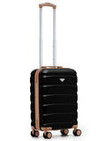 Flight Knight black 3-piece luggage set (British brand)