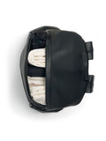 Mamas & Papas black leatherette changing backpack, UK version