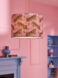 Eleanor Bowmer pink tiger print lampshade - British product
