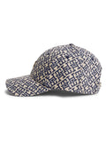 Tommy Hilfiger blue monogram jacquard baseball cap - British product