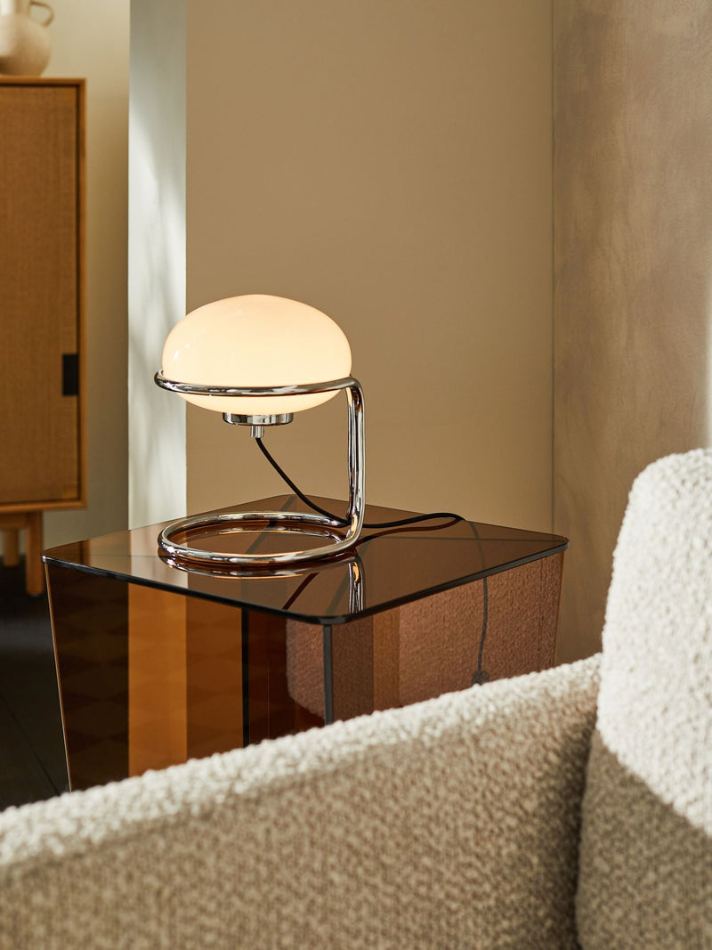 MADE.COM Chrome Piper Table Lamp