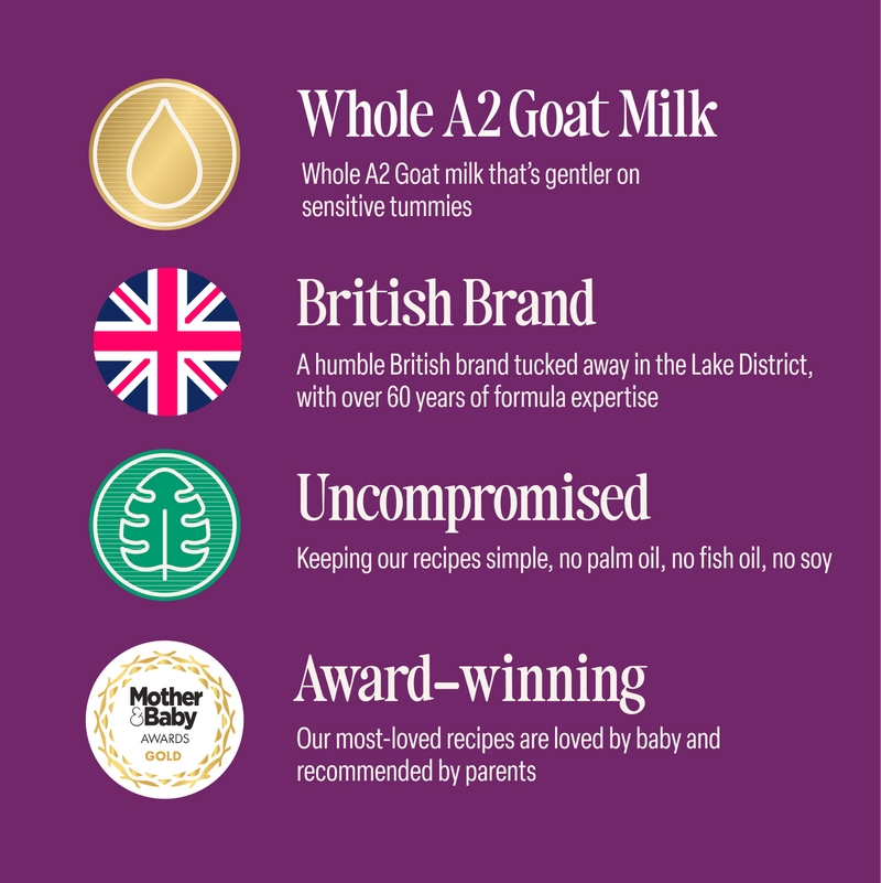 Kendamil goat infant formula, UK version