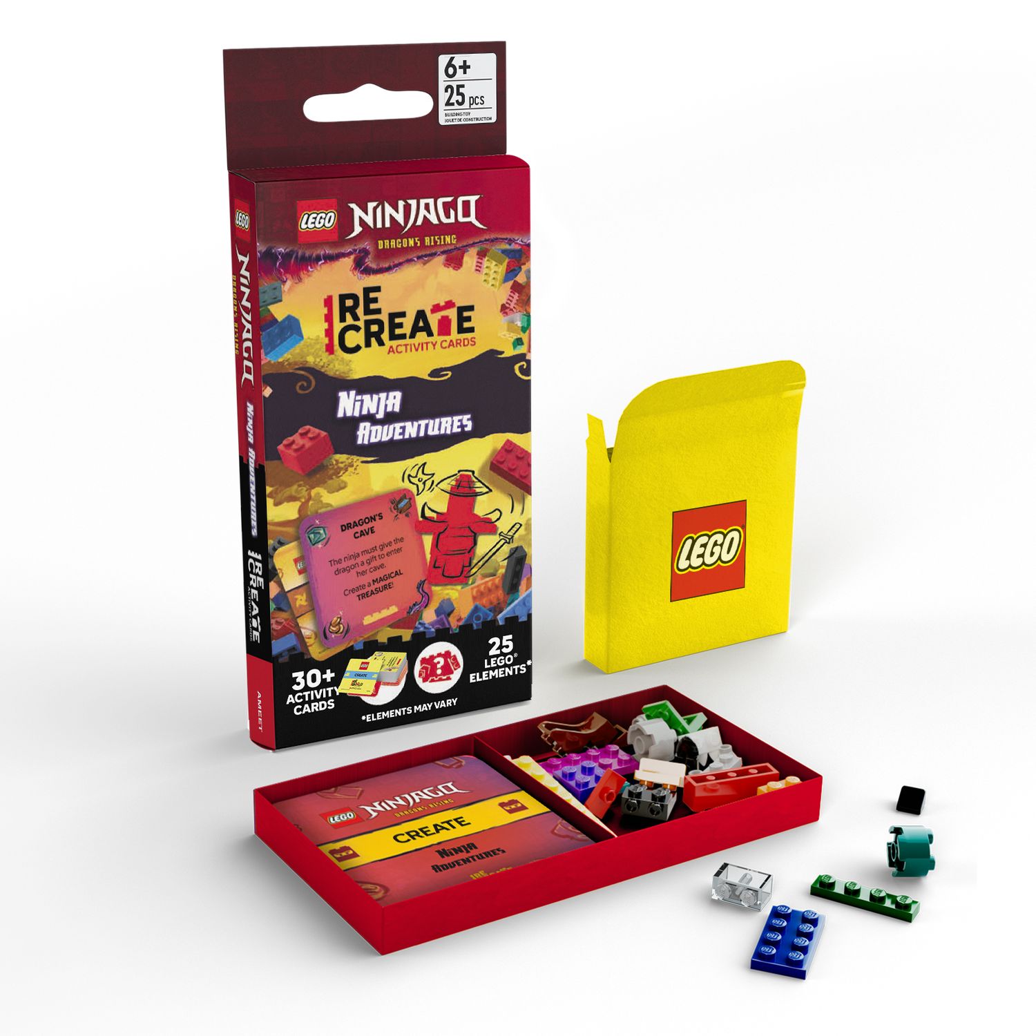 LEGO Ninjago activity cards Ninja Adventures, imported from the UK