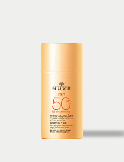 NUXE Light Sun Fluid LSF 50 Hoher Sonnenschutz für das Gesicht 50 ml