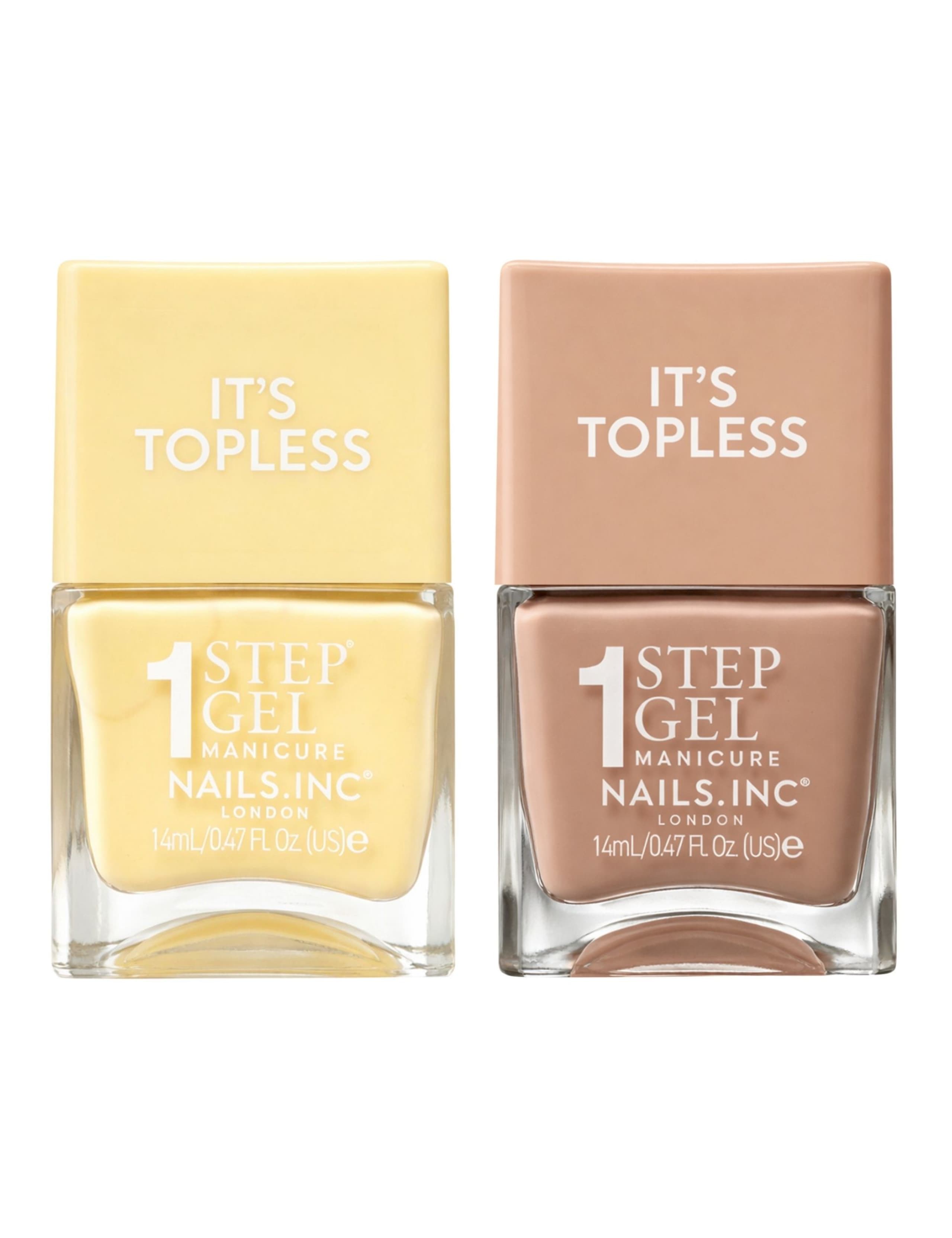 Nails.INC Butter Creme Nail Polish Duo 2x14ml, UK version