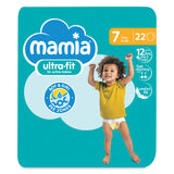 Nappies size 7 22 pack, imported from the UK