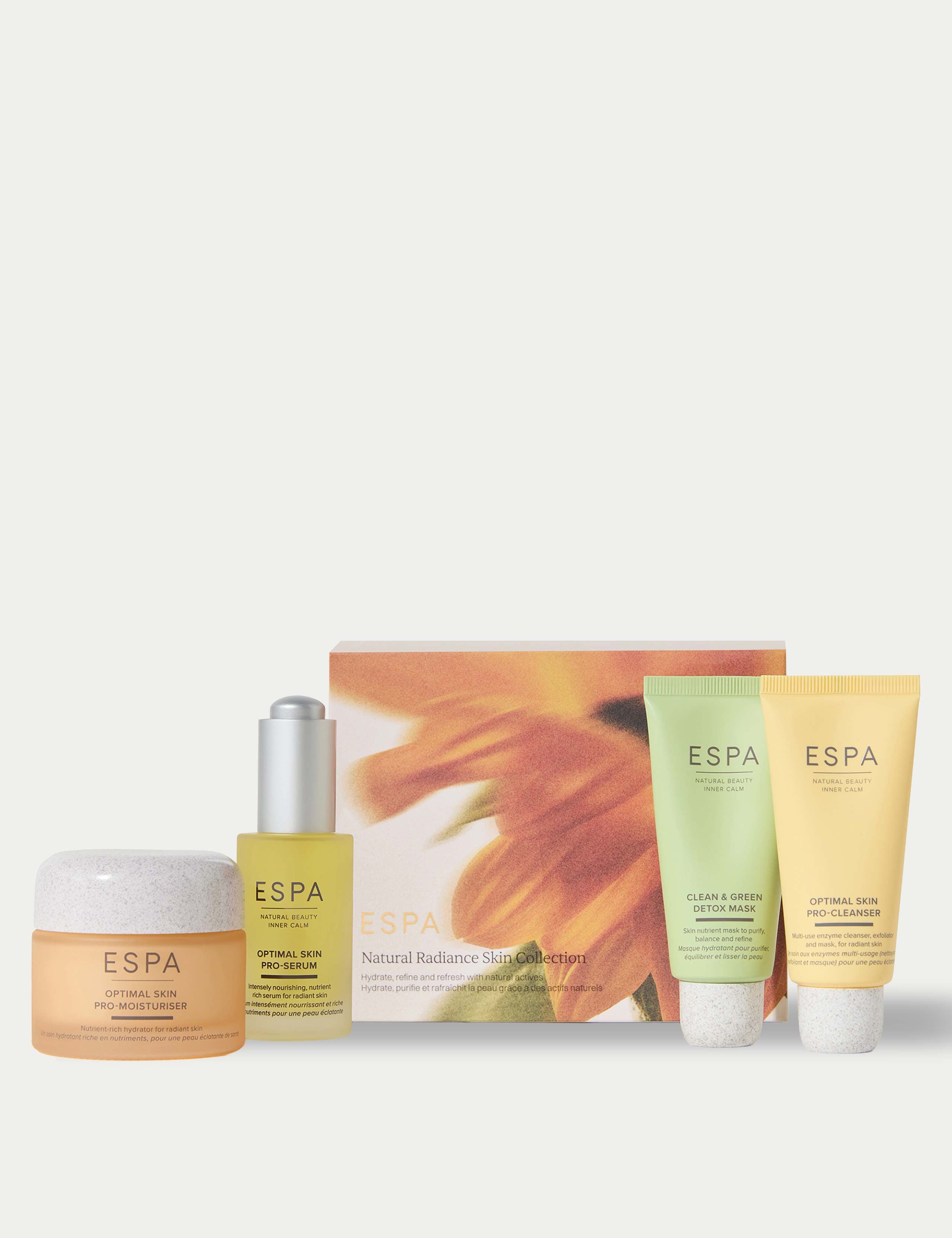 Natural Radiance Skin Collection skincare set - British product