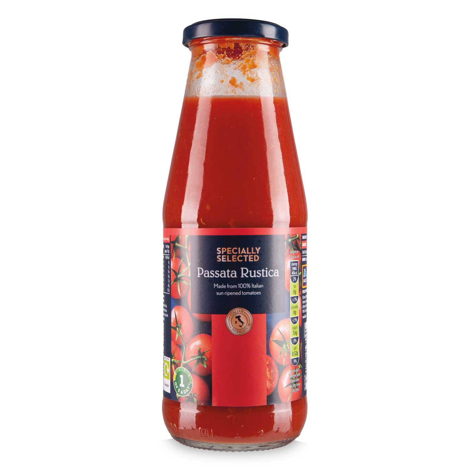 Nature Passata Rustica tomato passata for cooking - British product