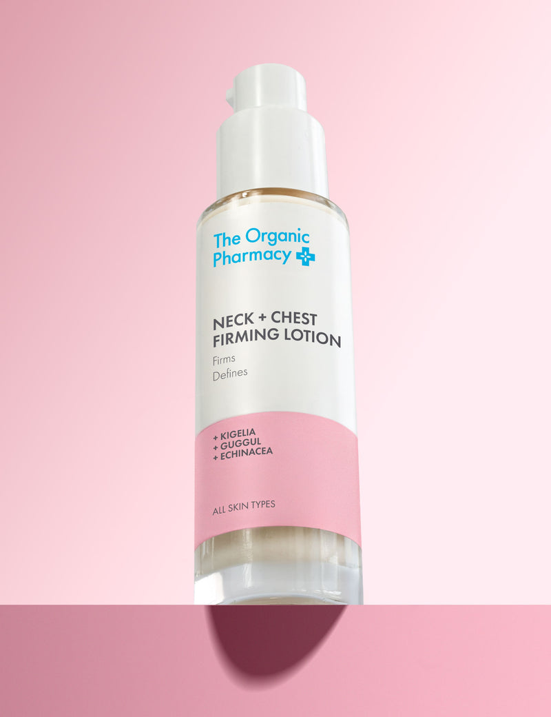 The Organic Pharmacy neck and chest firming lotion 50ml, UK version