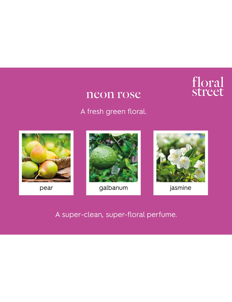 Floral Street Neon Rose eau de parfum 10ml, imported from the UK