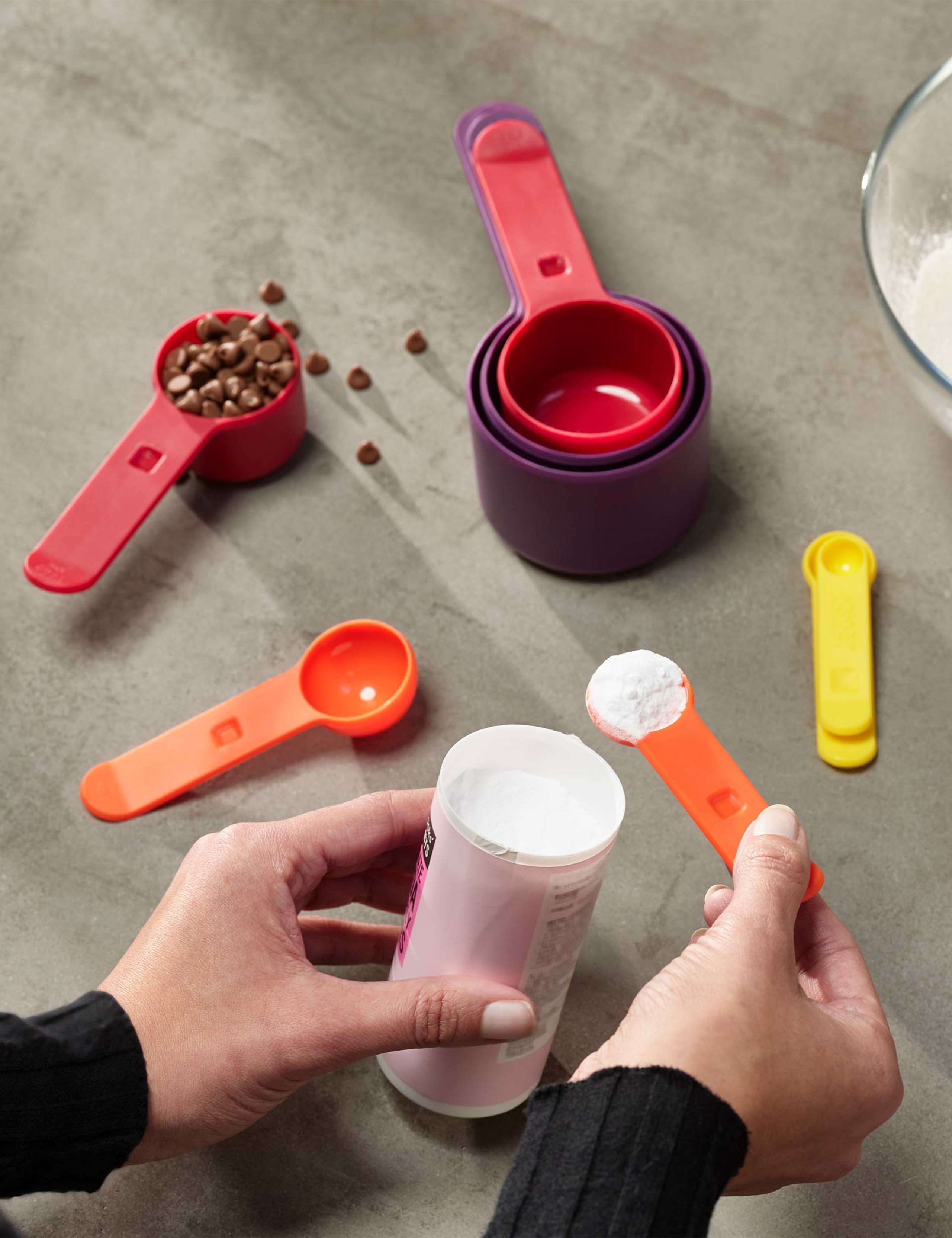 Joseph Joseph Nest measuring cups and spoons eight-piece set, imported from the UK