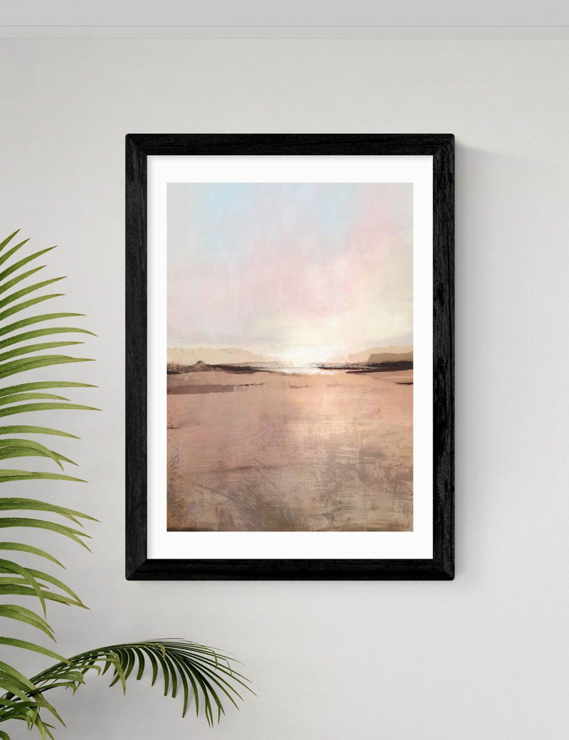 East End Prints New Dawn framed art print (British brand)