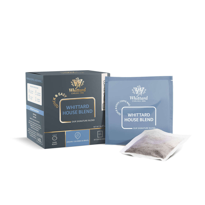 Whittard House Blend coffee bags 75g - British product