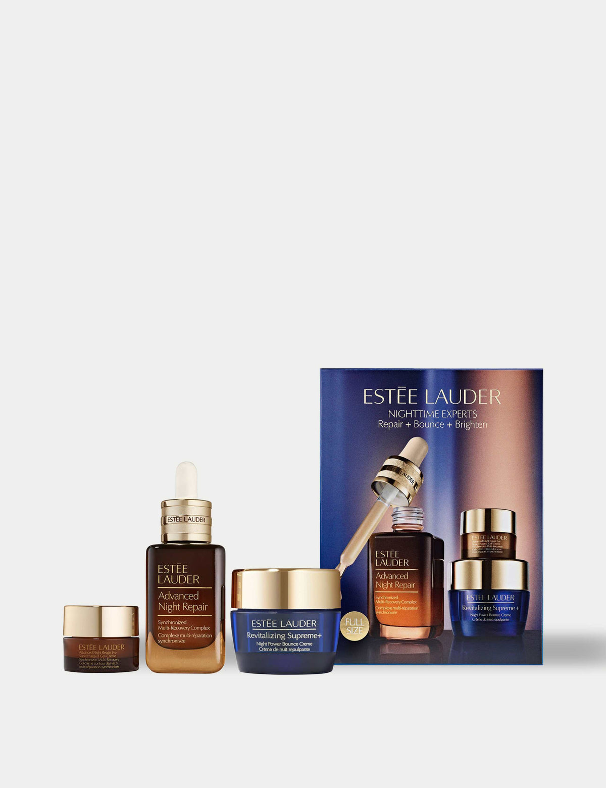 Estée Lauder night set with Advanced Night Repair, imported from the UK