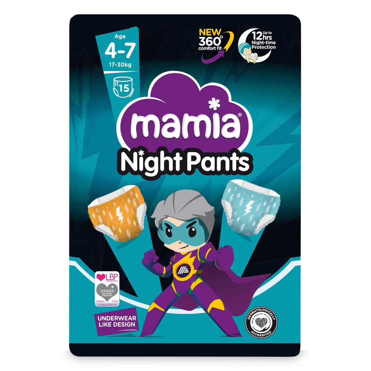 Night Pants for children age 4-7 15 pack, imported from the UK