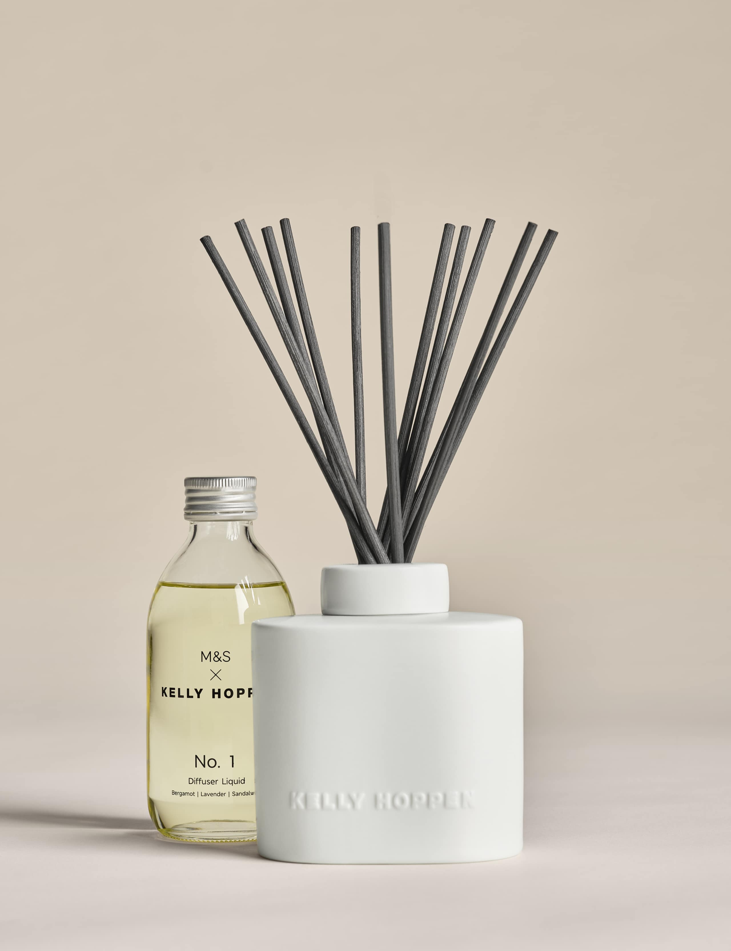 M&S No. 1 Fragrance ceramic reed diffuser 200ml, imported from the UK