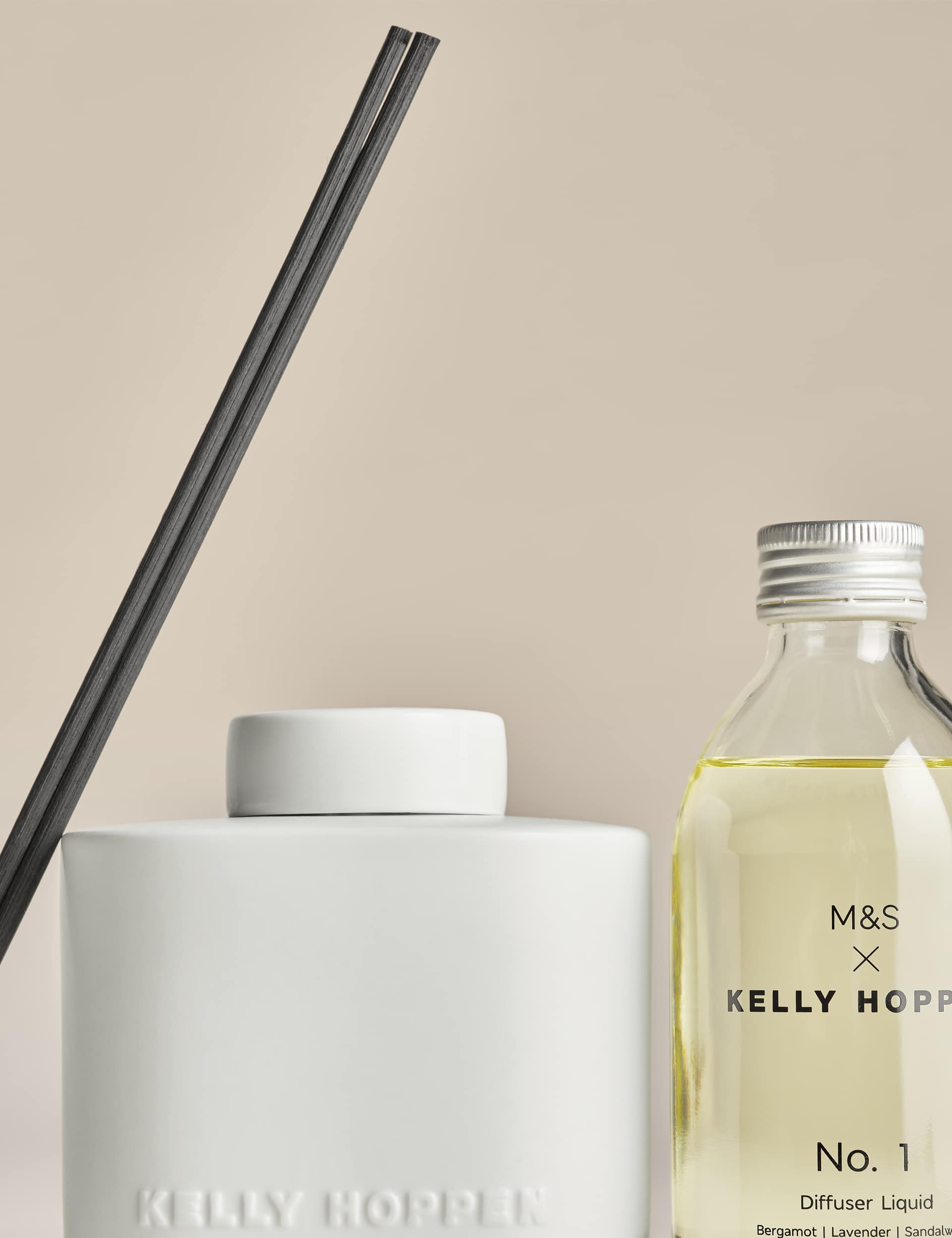 M&S No. 1 Fragrance ceramic reed diffuser 200ml, imported from the UK