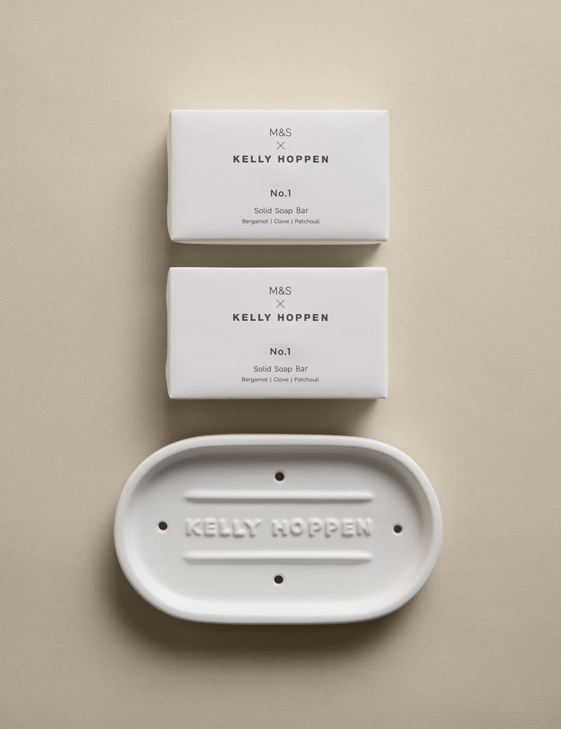 M&S No.1 Fragrance Soap & Dish Set - British product