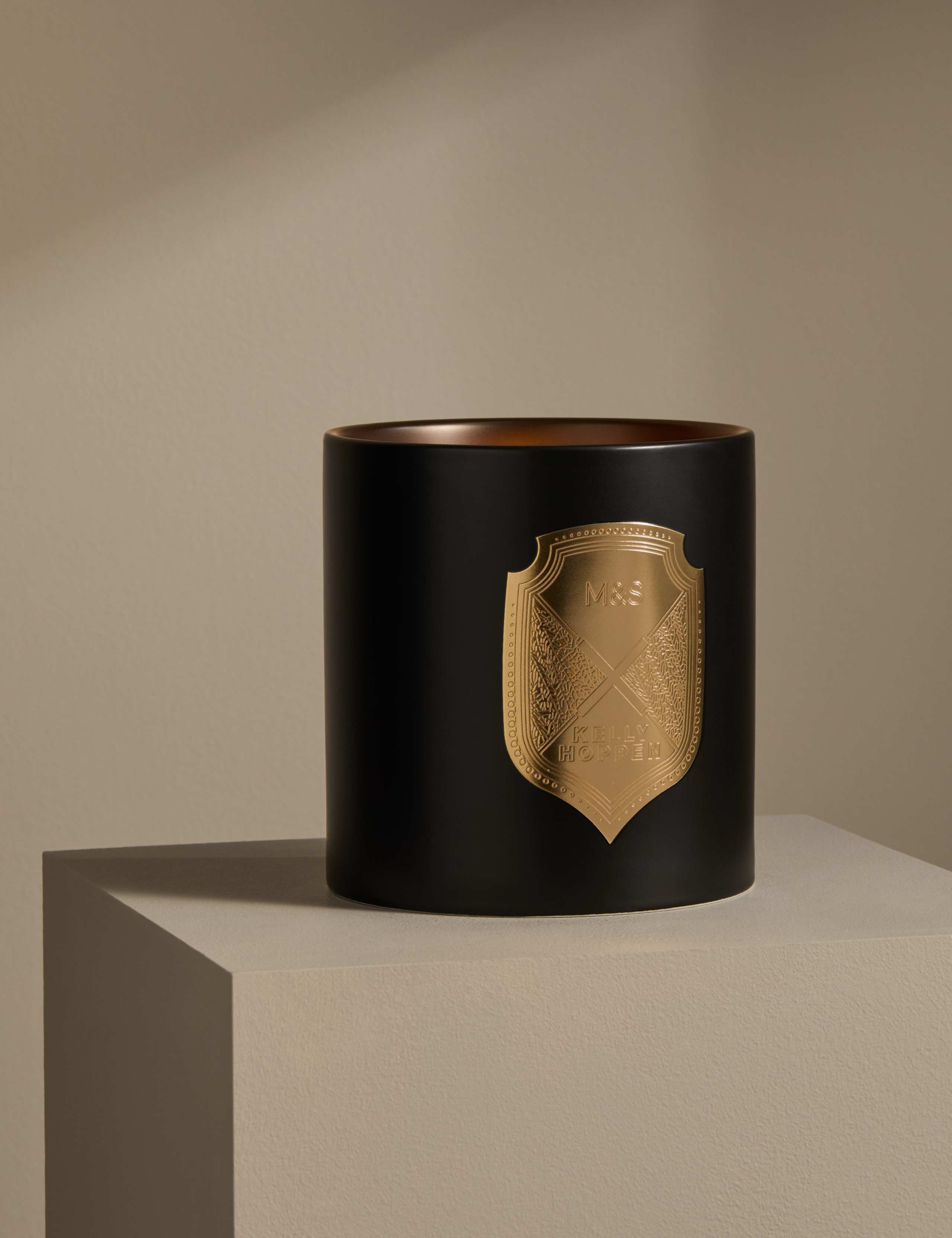 M&S Kelly Hoppen No.2 decorative three-wick candle, imported from the UK