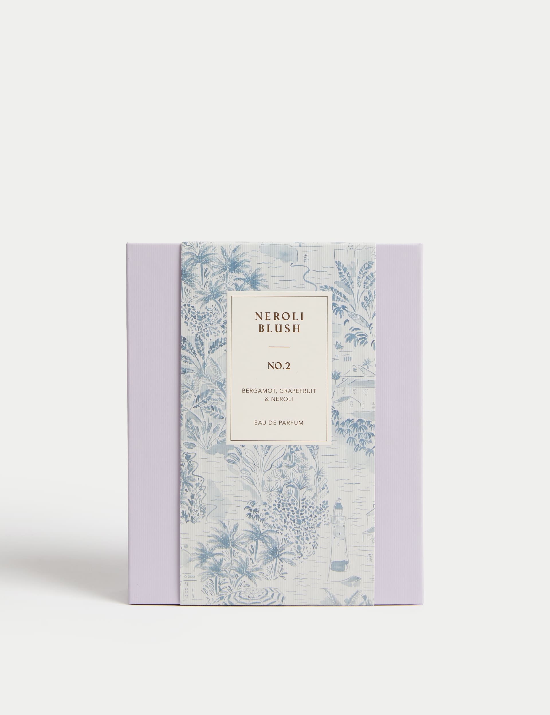 No.2 Neroli Blush Eau de Parfum Set 48ml and 9ml, imported from the UK
